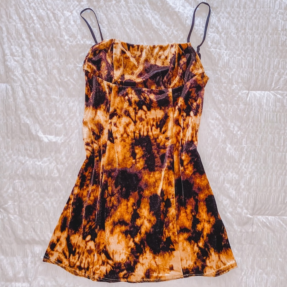 Urban Outfitters Small Semi Dress - Gold💛 and Purple💜
